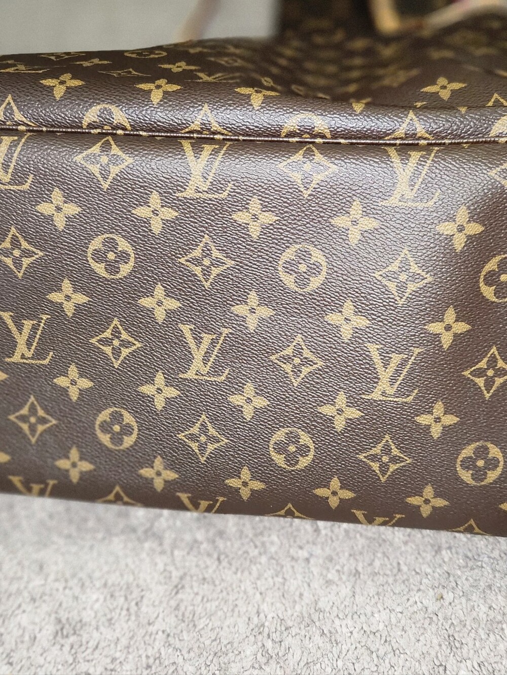 Louis Vuitton Monogram Canvas Tote with Pink Zip Detail Neverfull GM - Picture 10 of 16